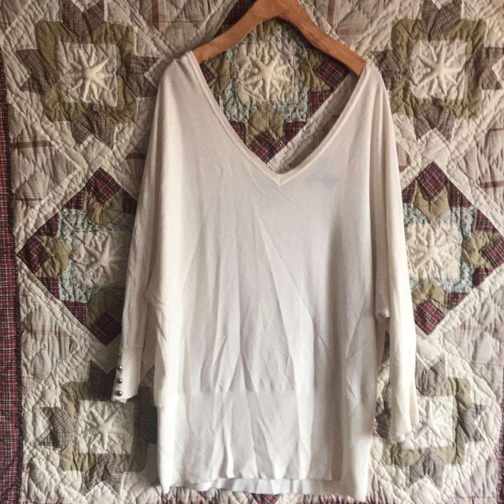 White House Black market tunic sweater